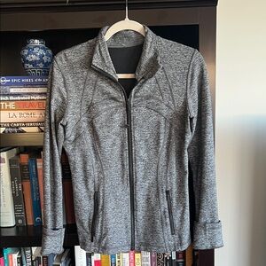 Lululemon Define Jacket in Heather Black